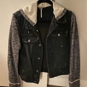 Free People Denim/Sweatshirt Jacket